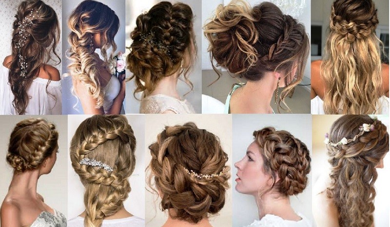 Свадебные прически с косами: фото вариантов для волос разной длины