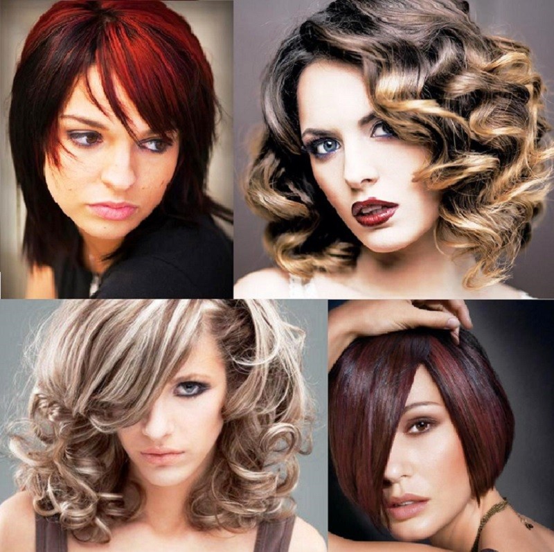 Колорирование волос на темные волосы фото до и после на короткие волосы фото