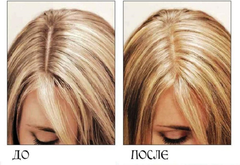 Микро мелирование волос фото до и после