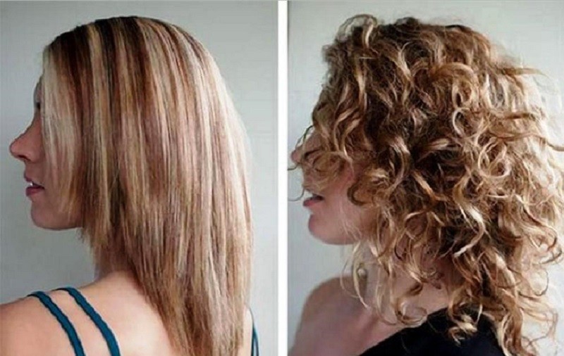 Карвинг волос фото до и после на средние