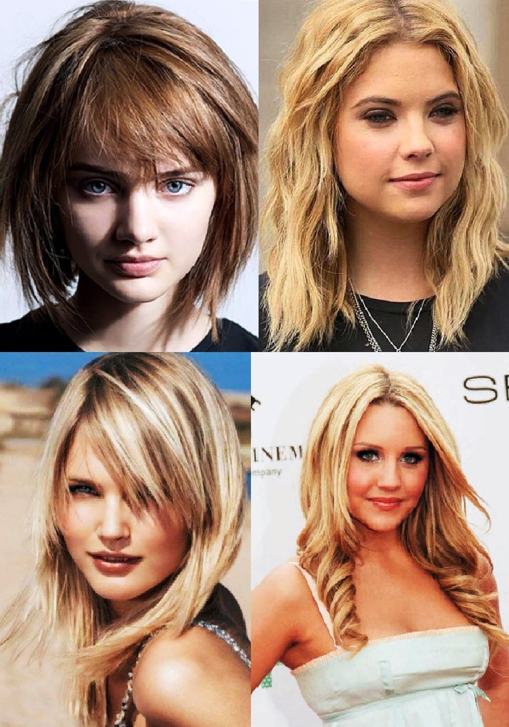 Фото для круглого лица фото до и после