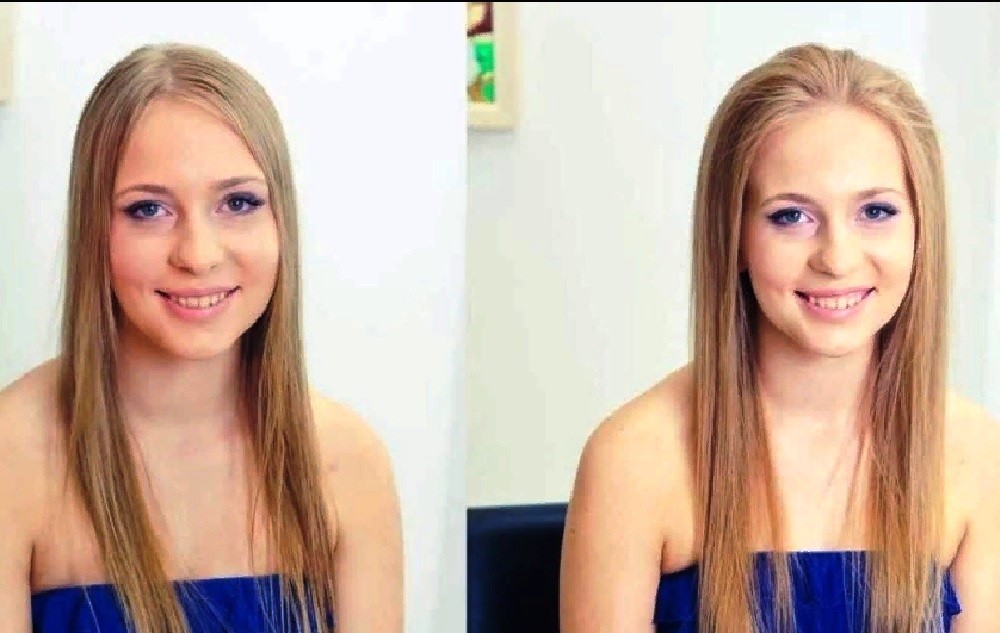 Фото до и после прикорневой химической завивки