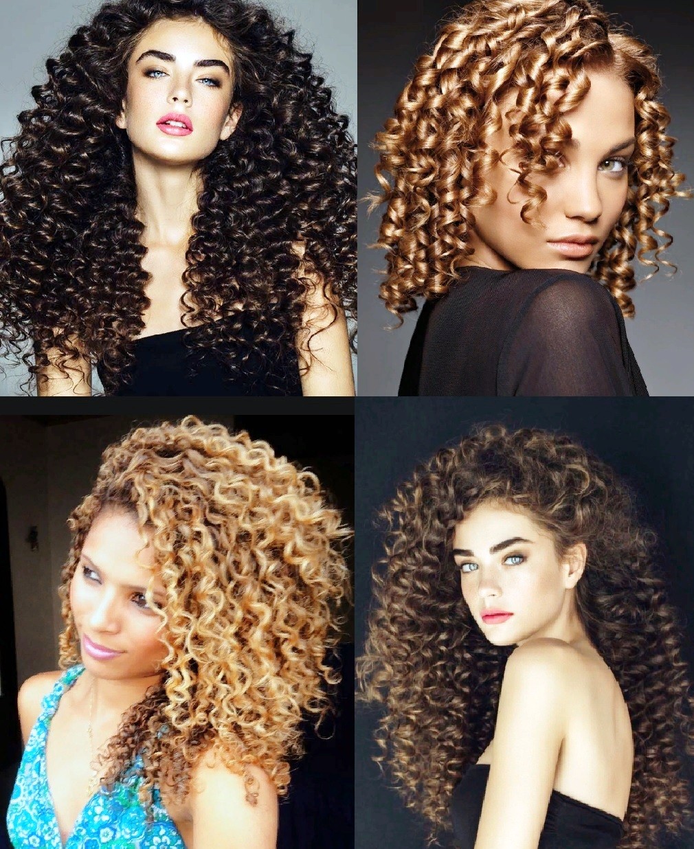 Разновидности завивки волос с фото